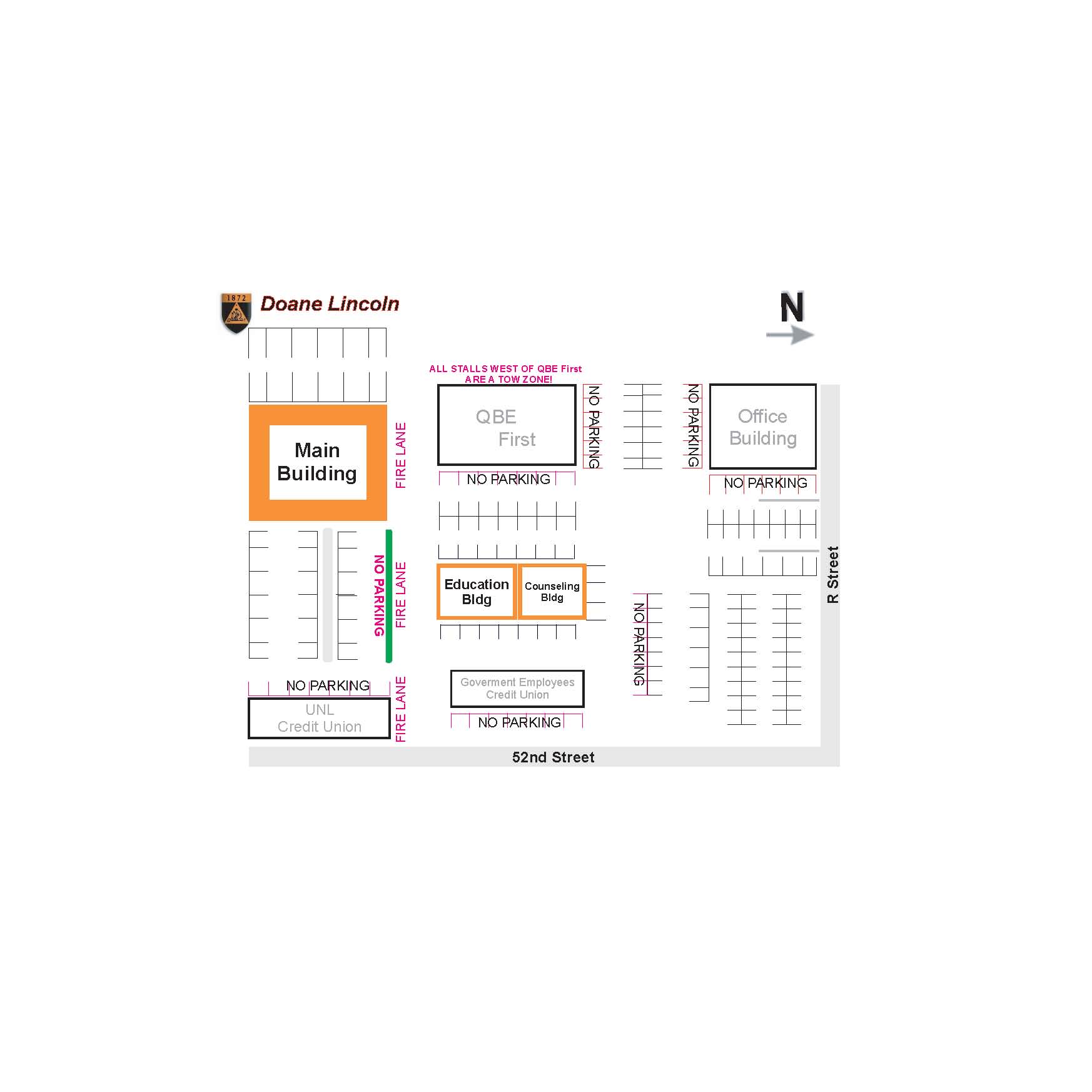 Maps Doane College Modern Campus Catalog™
